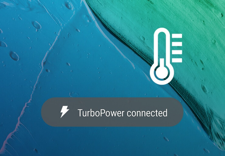 Thermal management is critical to top performance. Prolonged exposure to excessive heat can damage a battery. The TurboPower system is designed to avoid charging slowdowns due to heat, maintaining a steady and fast charging rate.